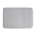 Mainstays Silver Performance Foam Bath Rug 17x24 Inches - Cushioned & Quick Dry