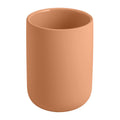 Mainstays Soft Touch Ceramic Toothbrush Holder - Terracotta Finish, Adult