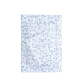 Mainstays Twin XL Microfiber Bed Sheet Set - Light Blue Leaves, 3 Piece