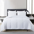 Twin XL Hypoallergenic Down Alternative Comforter - White, All-Season