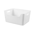 Mainstays X-Large Easy Access Plastic Storage Bin - Single White
