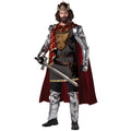 Men's King Arthur Costume XL with Cape, Crown & Armor Accessories