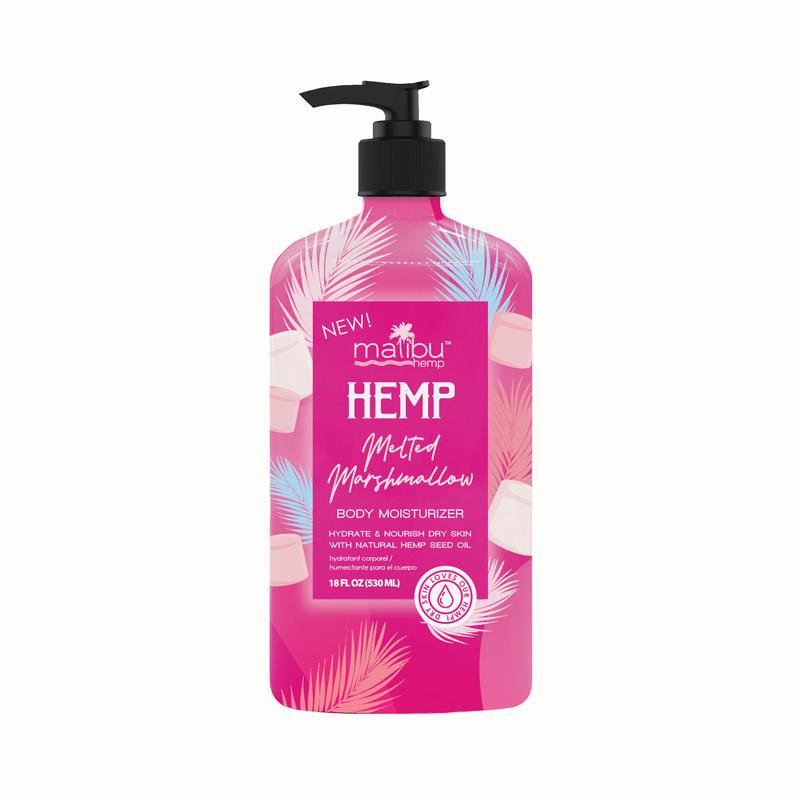 Melted Marshmallow Hemp Seed Oil Body Moisturizer - 18oz