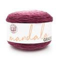 Lion Brand Mandala Gradient Burgundy Yarn - Ombré Crafting Fiber