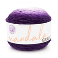 Lion Brand Mandala Gradient Purple Yarn - Self-Striping Worsted Weight