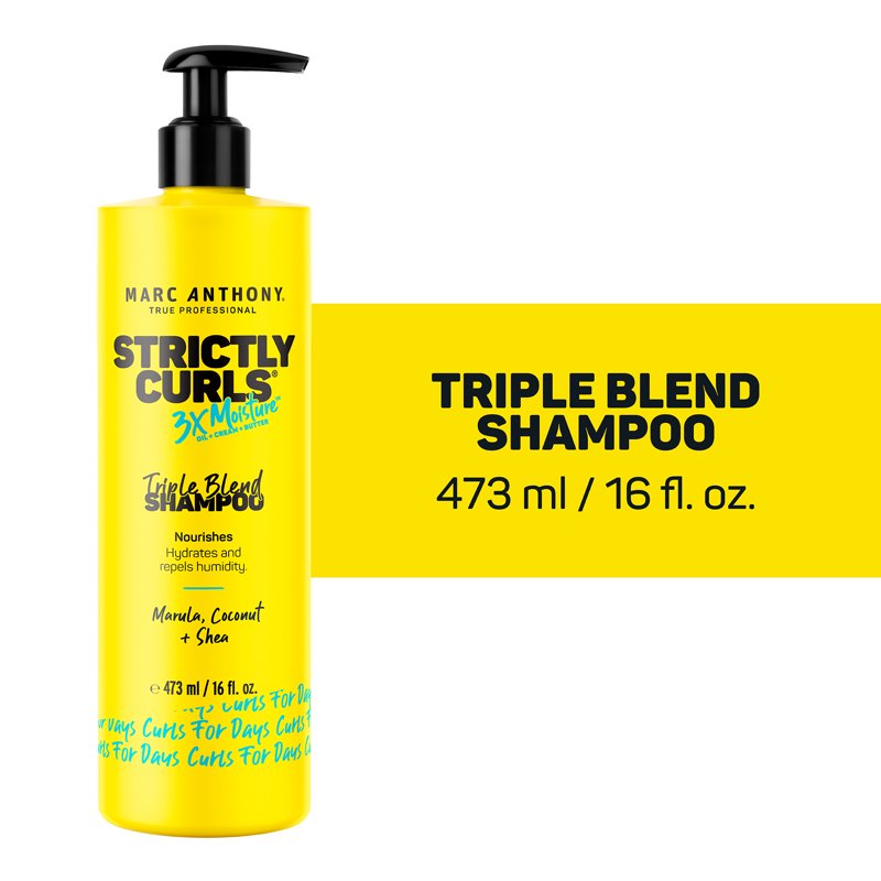 Moisture Triple Blend Shampoo for Curls - 16 fl oz