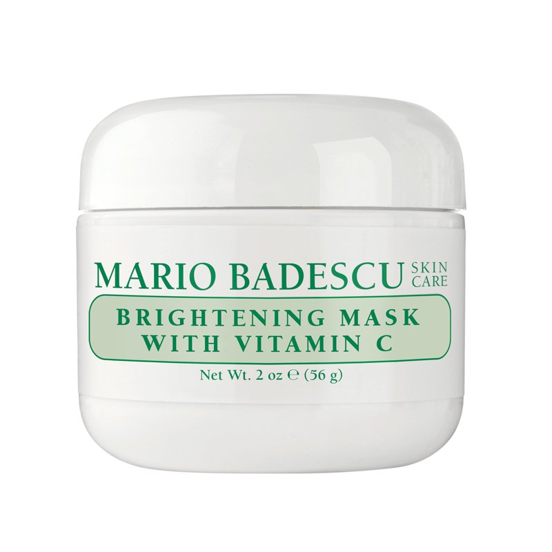 Brightening Facial Mask with Vitamin C - Antioxidant Clay Mask, 2 oz
