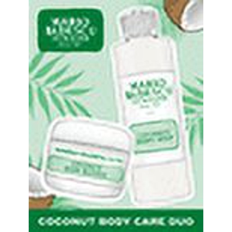 Coconut Body Soap and Body Butter Duo - Nourishing Skincare Set