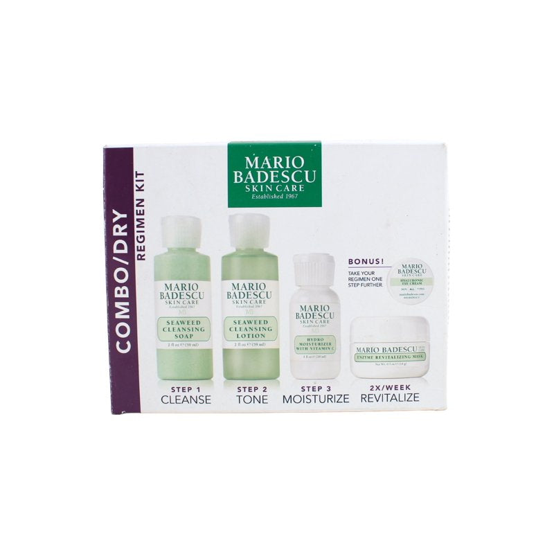 Combo/Dry Skin Regimen Kit - Seaweed Cleansing Soap & Mask