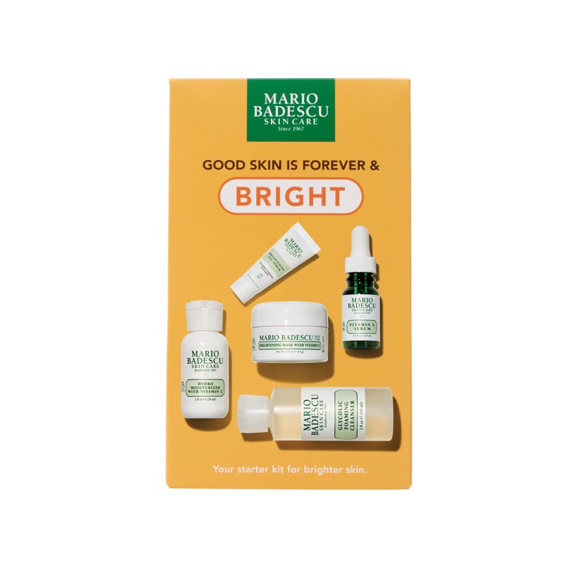 5-Piece Brightening Skincare Routine Set for Radiant and Even Skin Tone