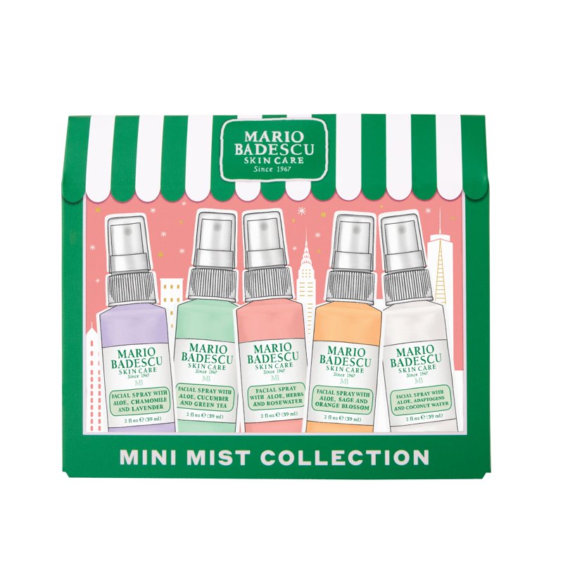 Hydrating Facial Mist Spray Collection - 5 Piece Travel Skin Care Set