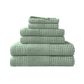 Martex Expression Air Sculpted 6-Piece Towel Set - Sage