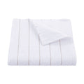 Martex Slub White Bath Towel - 30x56 Inches, Soft, Absorbent, Lightweight