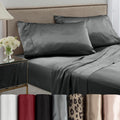 Seduction Satin Pillowcases 2-Pack King Silver - Silky Smooth Hair & Skin