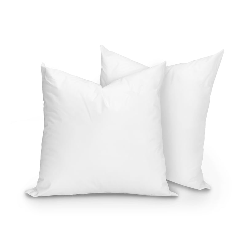 White Decorative Pillow Insert 14x14 - Soft & Supportive Cushion