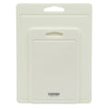 Plastic Cutting Boards Set - 2-Piece, 16 x 12 for Kitchen