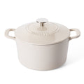 4-Quart Enamel Cast Iron Dutch Oven - Linen