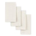 Honeycomb Modern Farmhouse Napkin Set - Beige, 19"x19" - 4-Pack