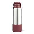 32oz Stainless Steel 2-in-1 Straw & Chug Water Bottle - Oxblood