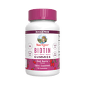 Biotin Gummies for Hair, Skin & Nails - Sugar-Free Goji Berry, 30 Count