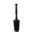 Heavy Duty All Purpose Plunger with Air Release Valve for Toilets and Sinks - Black