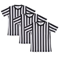 Children's Referee Shirt 3PK Black White Kids Sports Costume Toddler & Teen