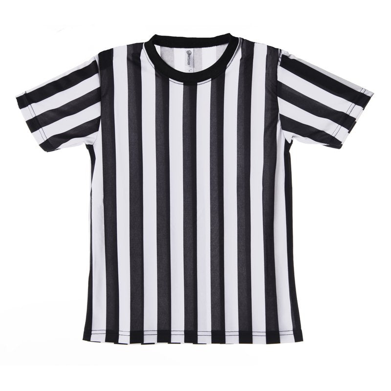 Children's Referee Shirt Kids Sports Costume Black White M Variation