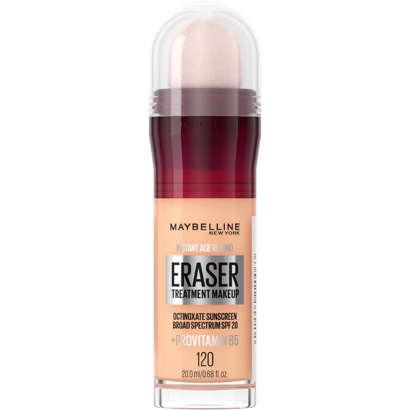 Anti-Aging Eraser Foundation with SPF 18 and Sponge Applicator