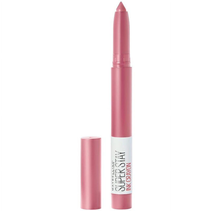 Longwear Matte Lip Crayon with Built-in Sharpener - High-Pigment Lip Color
