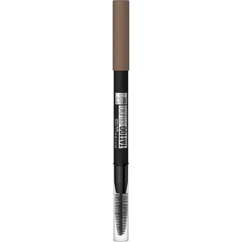 Long-Lasting 36HR Waterproof Eyebrow Pencil with Spoolie Brush