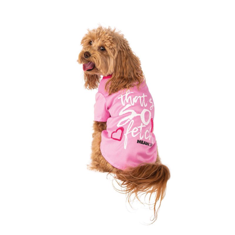 Mean Girls So Fetch Tee Pet Costume - Small S