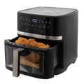 Digital Electric Air Fryer with Transparent Window - Large Capacity