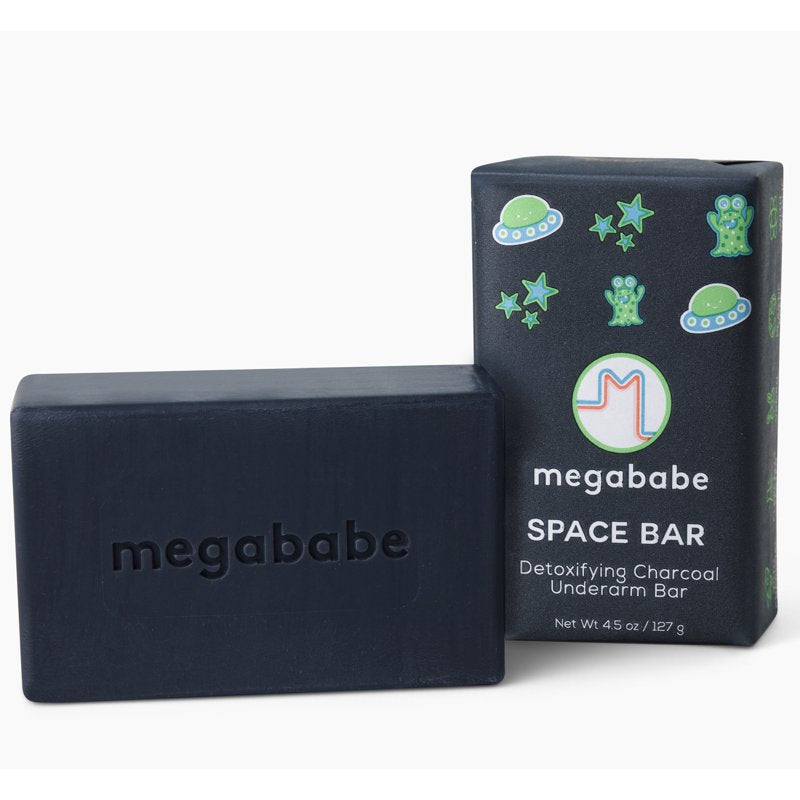 Detoxifying Charcoal Underarm Bar Soap for Odor Control - 3.5 oz