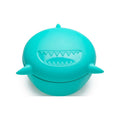 Silicone Shark Bowl with Leak-Proof Lid - 8 fl oz