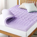 Twin Mattress Topper 3-inch 5-Zone Memory Foam with Lavender Infusion - Best Price Mattress