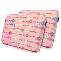 Memory Foam Pillow with Cool Touch Cover, Standard/Queen, Pink Friendship Bracelet 2 Pack – Travel & Sleep Support