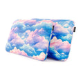 Memory Foam Fun Pillow with Cool Cover - Dreamy Clouds 2 Pack - Standard/Queen Variation