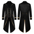 Men's Retro Tuxedo Jacket - Fall Halloween Costume, Black, M