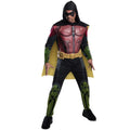 Men's Robin Muscle Chest Costume - Arkham Batman Video Game Character - Adult M Polyester