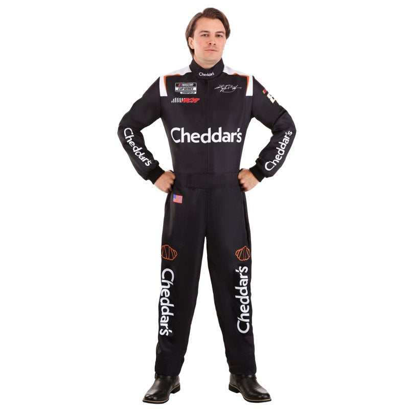 Men's Kyle Busch Cheddars NASCAR Costume - Size L
