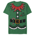 Men's Elf Costume Graphic T-Shirt - Lost Gods Kelly Green Large Variation L
