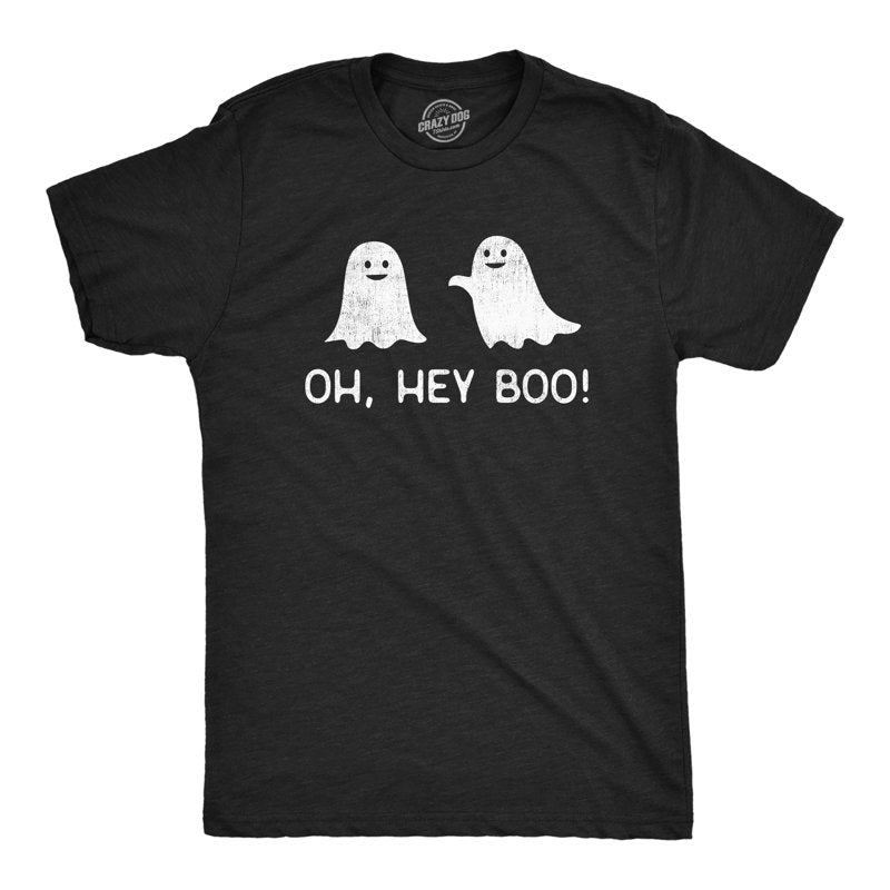 Mens Funny Halloween Ghost T Shirt - Boo Thang Graphic Tee - M Size