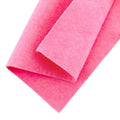 Merino Wool Blend Felt Crafting Sheet - Bubblegum Pink, 8.6 x 11.6 Inches