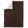 Brown Merino Wool Blend Felt Craft Sheets with Adhesive Backing - 8.6x11.6 Inches