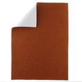 Merino Wool Blend Felt Crafting Sheets with Adhesive Backing - Camel - 8.6x11.6 In