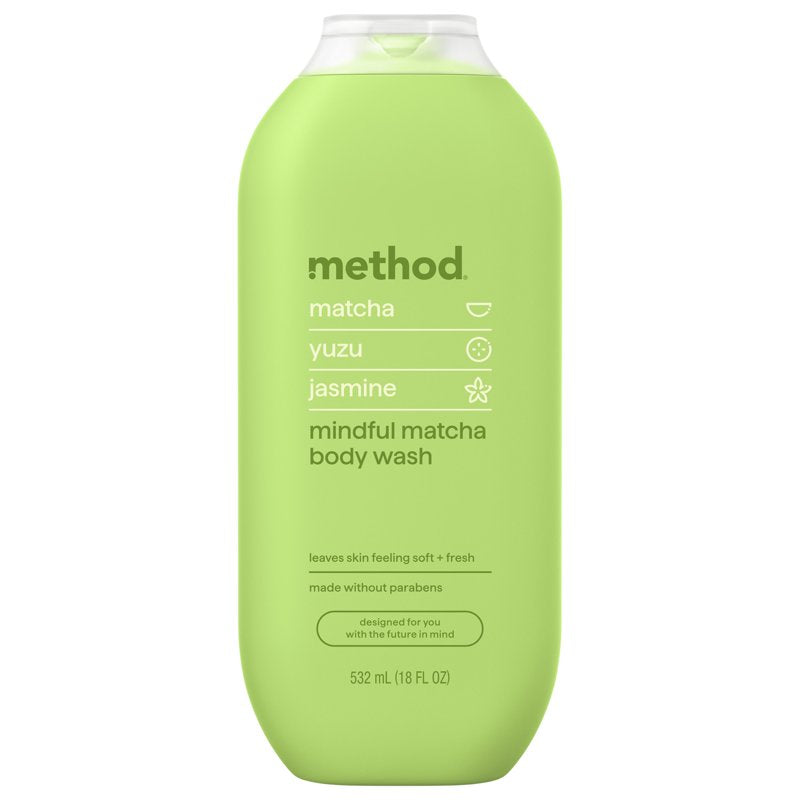 Mindful Matcha Body Wash - Soft & Moisturized Skin, 18 fl oz