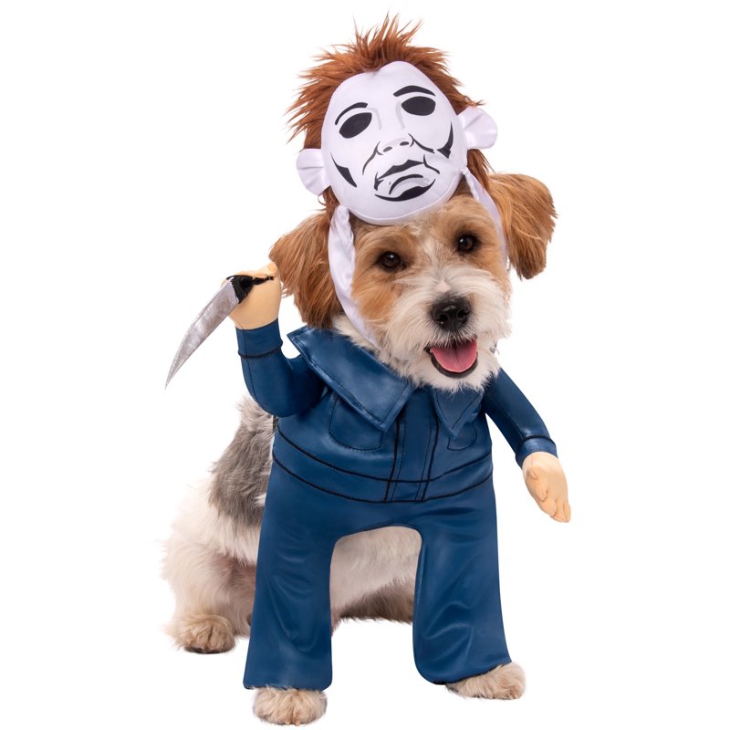 Halloween Michael Myers Walking Pet Costume Small for Dogs & Cats