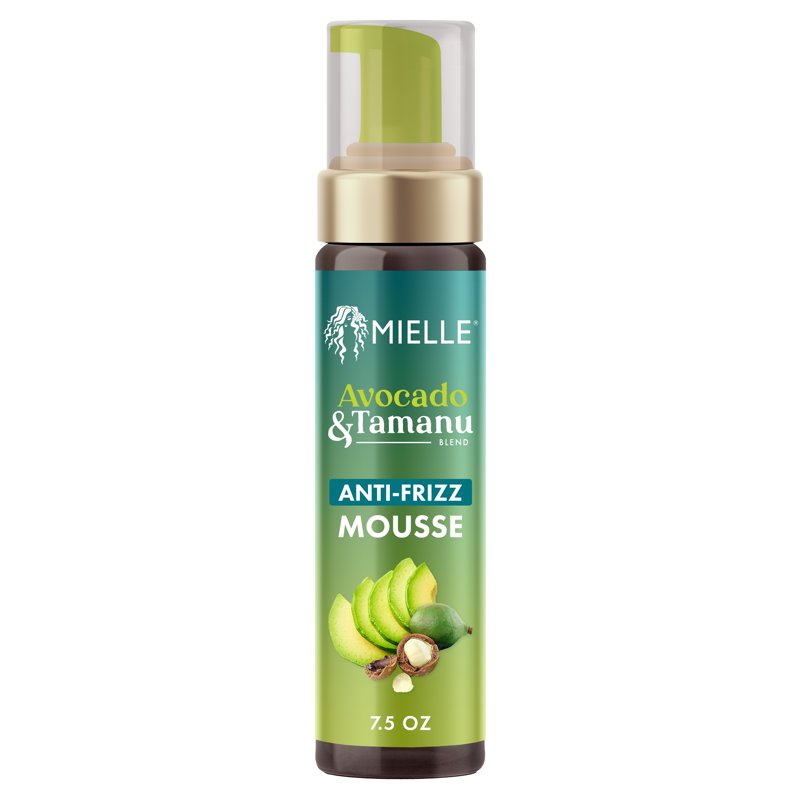 Anti-Frizz Mousse with Avocado & Tamanu Oil - 7.5 fl. oz.