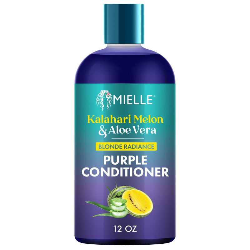 Kalahari Melon and Aloe Vera Purple Conditioner for Blonde Hair - 12 oz