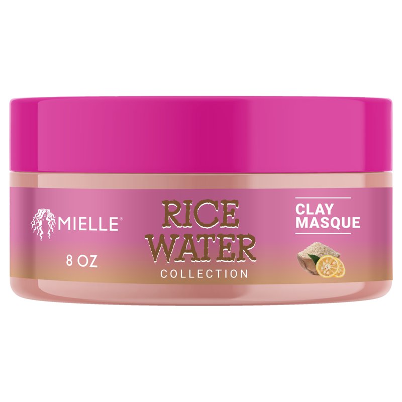 Rice Water Clay Masque - 8 oz Hydrating Treatment for Hair & Skin